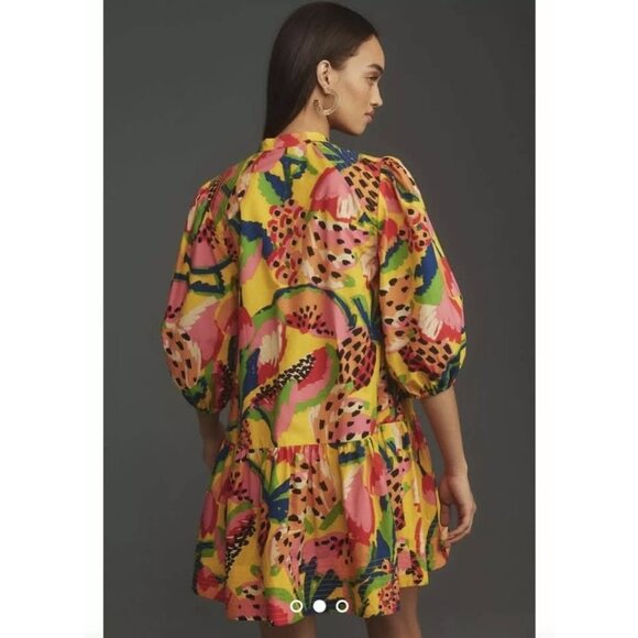 BNWT, Farm Rio Vibrant eye-catching dress, size M - Picture 2 of 4